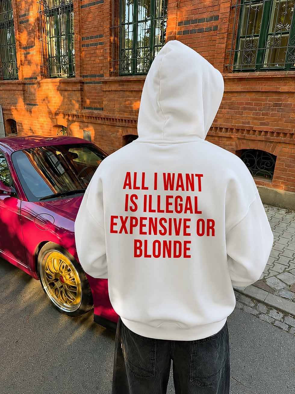 Худі All I Want Blonde