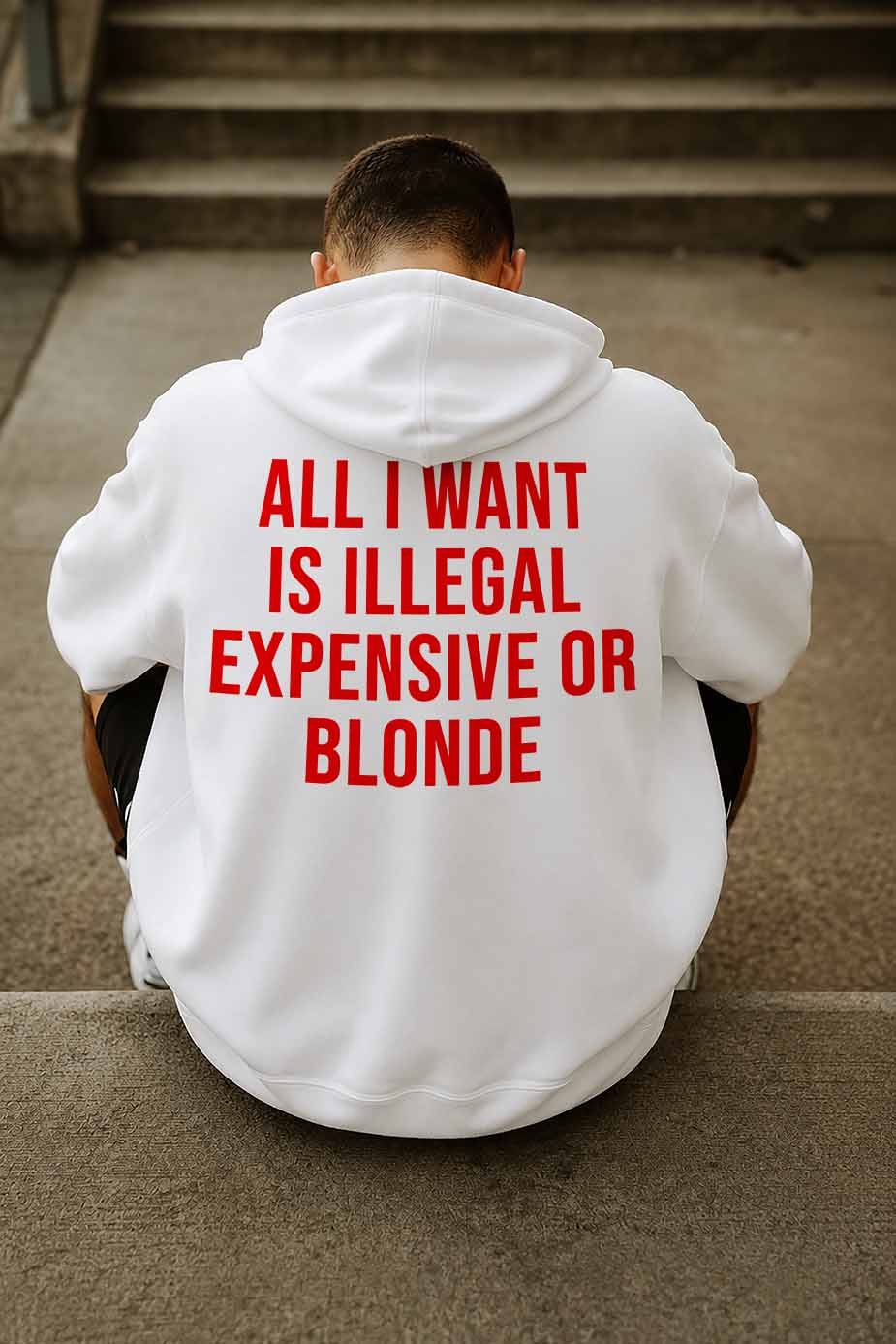 Худі All I Want Blonde