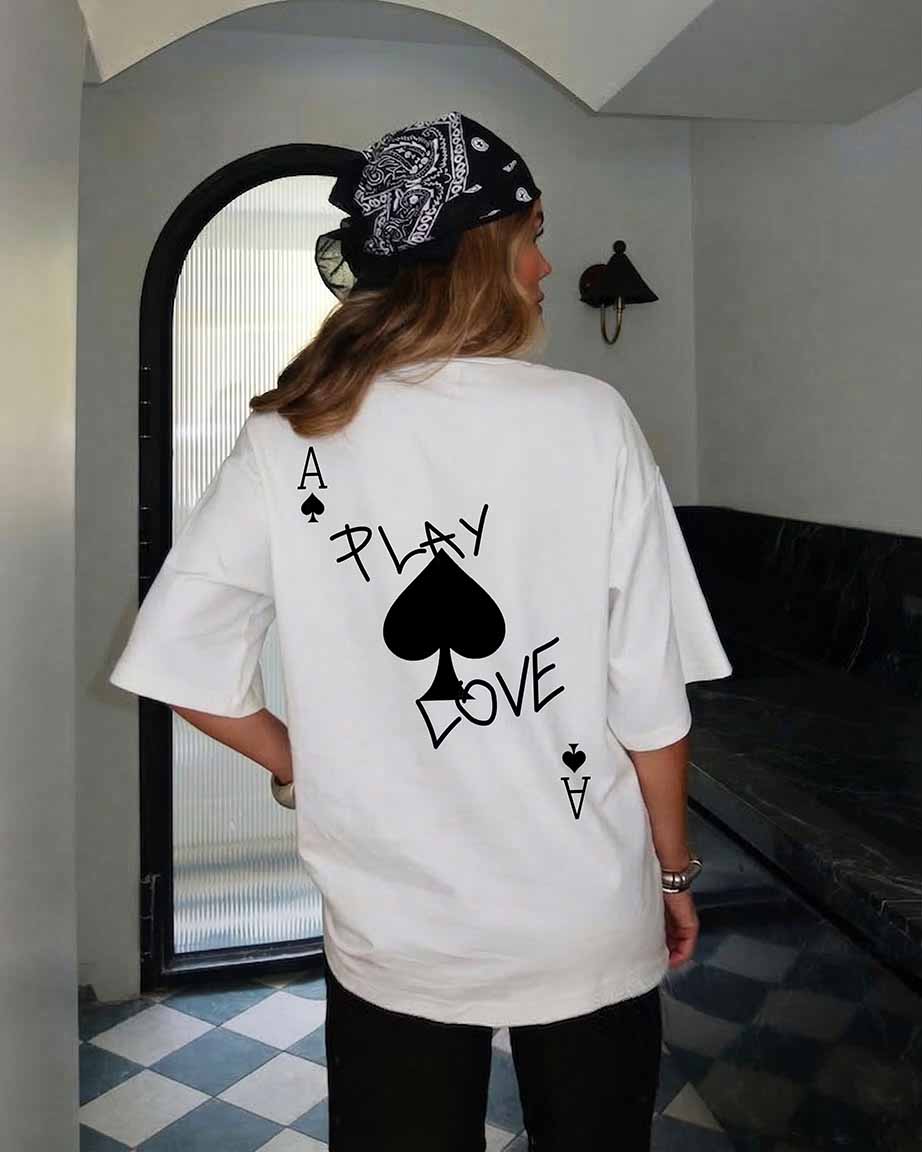 Футболка Play Love Black