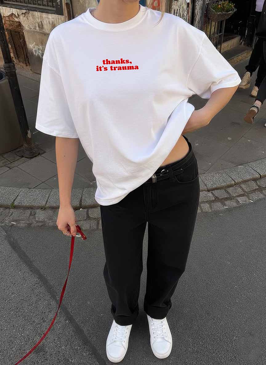 Футболка Thanks, It's Trauma
