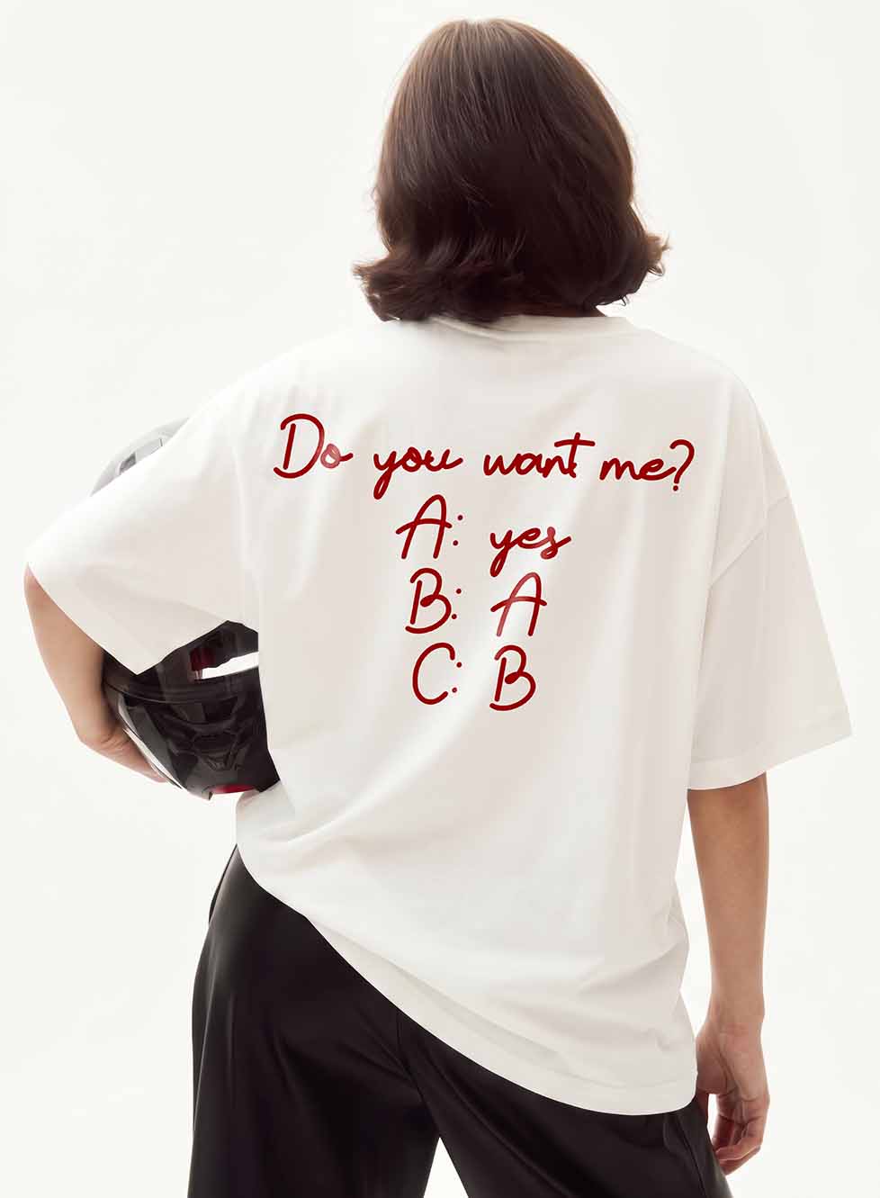 Футболка Do U Want Me?